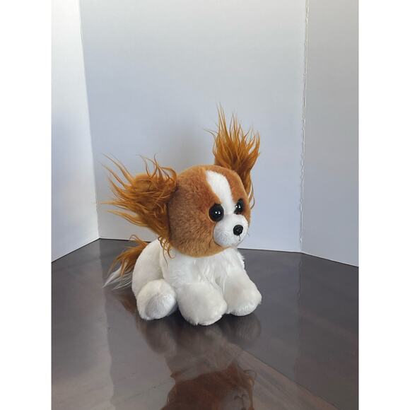 Vintage Ty Beanie Baby 'Barks' the Papillon Dog - Picture 5 of 6